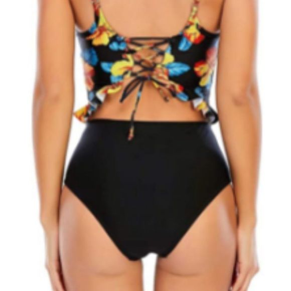 Women Cut Out One Piece Swimsuit - Picture 8 of 8